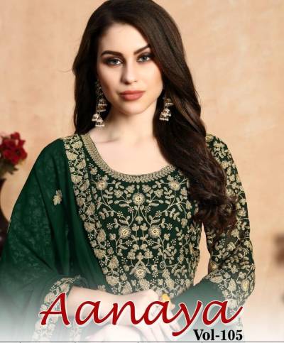 Aanaya Vol 105 By Twisha Designer Wedding Anarkali Gowns